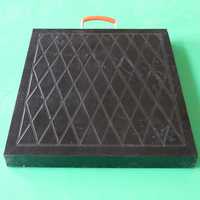 Plaques de support de grue en UHMWPE sur mesure, haute capacité de charge, pour la construction