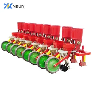 Cheap home use four wheel tractor with three point linkage 8 row corn planter