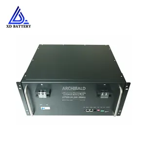 <span class=keywords><strong>Batterie</strong></span> lithium longue durée 24v <span class=keywords><strong>200ah</strong></span>, pin à vie directe d'usine, pour éclairage de <span class=keywords><strong>camping</strong></span>, petite taille - Product Image 1