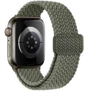 Pulseras Magnéticas Ajustables de Nailon Trenzado a la Moda con Cierre de Plástico para <span class=keywords><strong>Apple</strong></span> <span class=keywords><strong>Watch</strong></span> <span class=keywords><strong>Serie</strong></span> 11 de 42 mm - Product Image 5