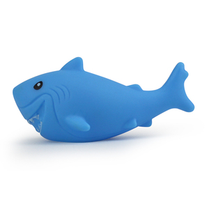 Đồ chơi tắm và bơi hình cá mập bằng cao su hoạt hình Jixin có tiếng kêu khi bóp, dành cho trẻ sơ sinh 0-24 tháng & trẻ từ 2-4 tuổi - Product Image 5