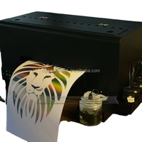 Printer UV A3 Roll to Roll Inkjet Label Printer mesin stiker Printer warna UV Printer Label untuk sebagian besar Label di pasar