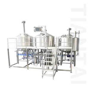10BBL 15BBL 20BBL 30BBL stainless steel micro breweries 3 vessels brewhouse for sale
