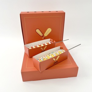 Meistverkaufte Maßgefertigte Biologisch Abbaubare Karton-Burgerbox Faltbare To-Go-Schale für Hot Dog Corn Dog Sushi Verpackung - Product Image 6