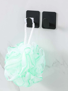 <b>Heavy</b> <b>Duty</b> Adhesive Towel Hooks Stick Towel Hanger Wall Holder Waterproof Stainless Steel Self-adhesive Modern Multi-functional - Product Image 5