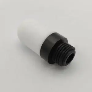 PSE M5 1/8 "1/4 3/8 1/2" BSP silenziatore pneumatico in plastica silenziatore aria bianco