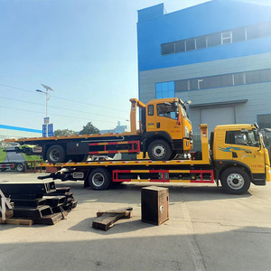 Camions de dépannage FAW Jiefang 10 tonnes avec <span class=keywords><strong>plateau</strong></span> inclinable, plateforme plate et remorqueur de véhicules à levage par dessous - Product Image 2