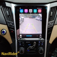 Écran Tesla 2DIN OLED 10,4 pouces Lecteur autoradio de voiture Lecteur CD pour Sonata 8 YF 2011-2015 Android 13 DSP Radio stéréo GPS Carplay