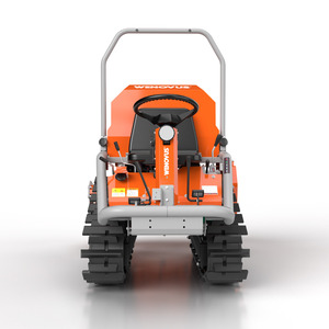 Tracteur diesel Wn-G25 18 kW à chenilles triangulaires, largeur de travail de 1200 mm, rotoculteur à chenilles - Product Image 2