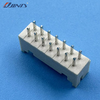 Conector PCB de doble fila PHD-2*7A de paso de orificio de 2.0 mm, 14 pines, 180 grados, recto, de cable a placa para electrónica automotriz