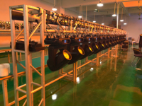 Polarlights ADJ VIZI CMY300 LED BSW 3 en 1 Cabeza Móvil Híbrida Beam Spot Wash