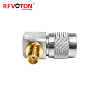 Adaptateur coaxial RF coudé à 90 degrés de haute qualité, prise mâle TNC vers prise femelle SMA, DC-6GHz, faible VSWR