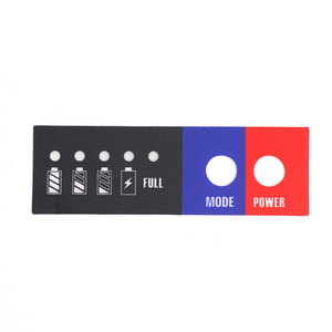 Bouton personnalisé en polycarbonate, membrane adhésive, interrupteur à membrane, superpositions graphiques PET/PC - Product Image 6