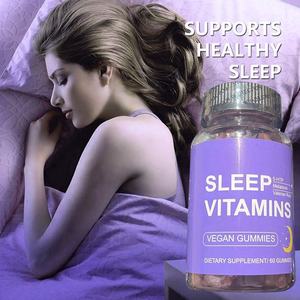 Uyku saç büyüme takviyesi için özel etiket özel bitkisel uyku Gummies - Product Image 1
