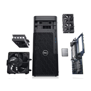 คอมพิวเตอร์เดสก์ท็อปสำหรับงานกราฟิก Precision T7865 พร้อมหน่วยประมวลผล AMD รุ่น 5965WX และจอภาพ 27 นิ้ว ความละเอียด 2K - Product Image 3