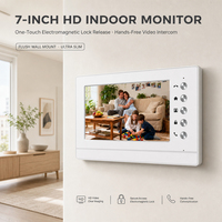 Système d'interphone vidéo pour entrée sécurisée d'immeubles multi-appartements avec clavier mécanique RFID et contrôle d'accès par mot de passe