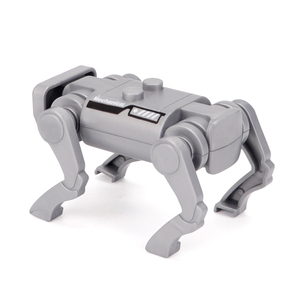Chien mécanique MOC - Robot chien <span class=keywords><strong>de</strong></span> simulation avec pièces en <span class=keywords><strong>bois</strong></span> détachables pour assemblage par livraison aérienne, modèle en <span class=keywords><strong>bois</strong></span>, jouet en plastique ABS - Product Image 4