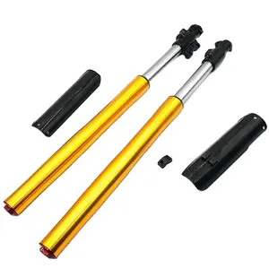 Motorcycle Falling Protection Front Forks 735mm Shock Absorber Suspension for 125 150 160cc Pit Dirt Bike Scooter ATV
