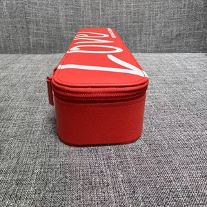 Trousse de Toilette de Voyage Portable pour Femme, Rouge, Résistante à la Chaleur, Pochette de Rangement pour Sèche-Cheveux et Fer à Lisser, Sac Organisateur Cosmétique - Product Image 1