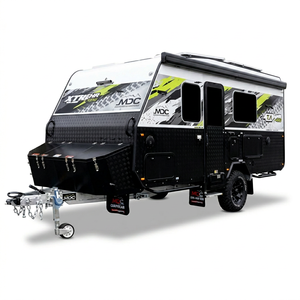 Meilleure caravane pliable moderne mini teardrop 4x4 pour le camping familial tout-terrain - Product Image 1