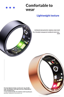 Nouvelle bague connectée R1000 2026, tracker d'activité physique, boîtier en acier, moniteur de fréquence cardiaque et de sommeil, étanche IP68 pour hommes et femmes