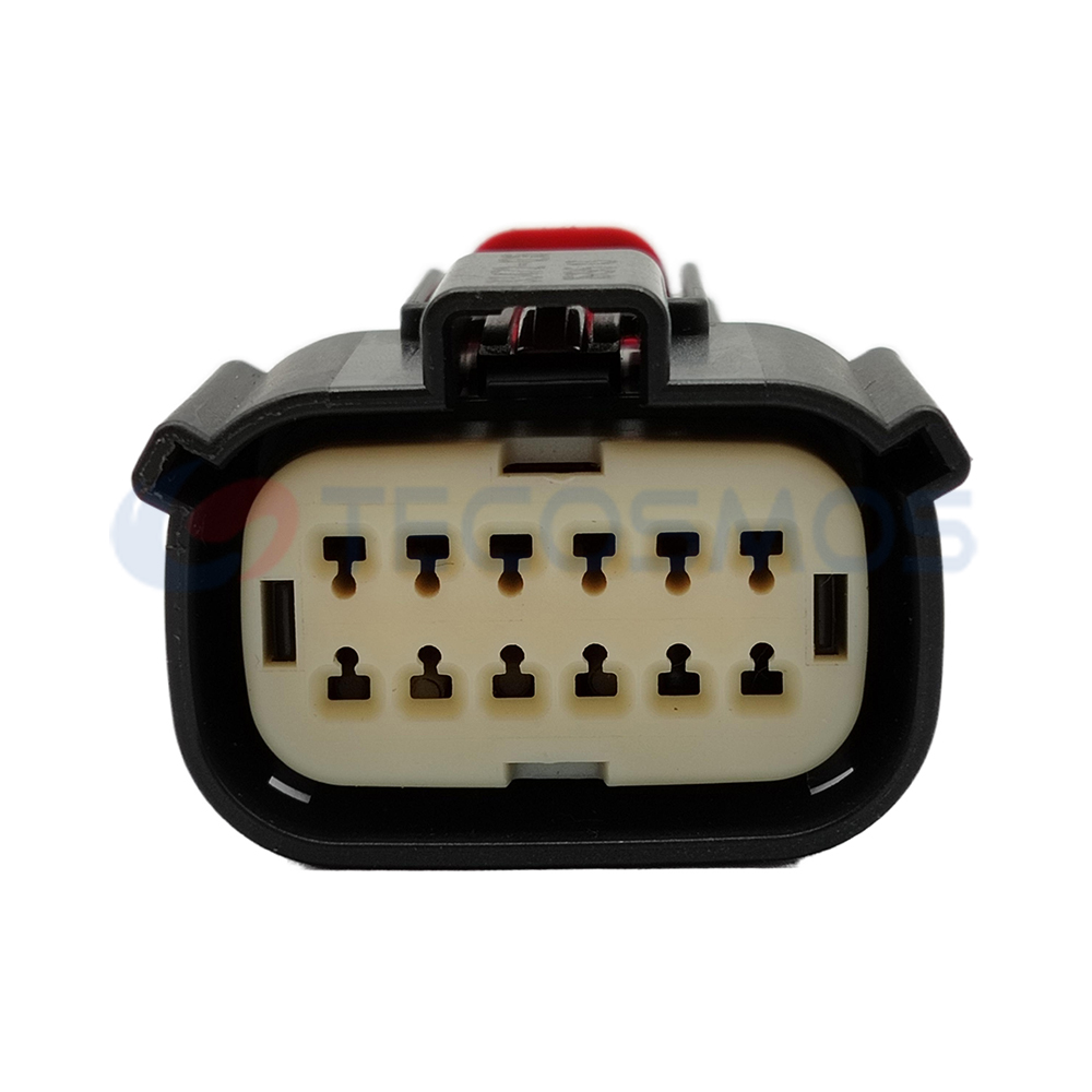 Automotive Front Headlight Connector Plug for Jeep 12 Pin Female CT12-0001M-1