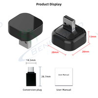 Adaptador Inalámbrico Carplay Android Auto OEM ODM, Convierte Carplay con Cable a Inalámbrico, Fácil Instalación, Accesorio para Auto, Venta al Por Mayor