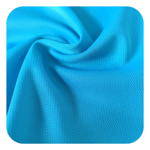 Đồ thể thao của tôi-Lớp Trọng lượng nhẹ hai mặt 100 <span class=keywords><strong>polyester</strong></span> thoáng khí Mắt Chim dệt kim lưới vải nhanh khô mắt chim vải - Product Image 2