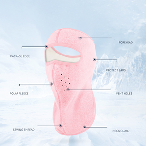 Vente en gros de cache-oreilles par temps froid <span class=keywords><strong>Masque</strong></span> de ski en polaire d'hiver Cagoule <span class=keywords><strong>Masque</strong></span> de protection chaud pour le visage - Product Image 5