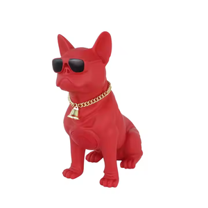 Dễ Thương Động Vật Phim Hoạt Hình Con Chó Xách Tay Siêu Bass Lớn Bằng Giọng Nói Bulldog Không Dây Xách Tay Bluetooh Pháp Bulldog Loa - Product Image 2