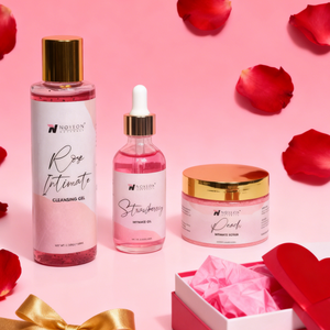 Set de Regalo YONI con Aroma Dulce a Fresa, Gel de Lavado Íntimo Femenino YONI Fresa, Aceite de Masaje YONI - Product Image 4