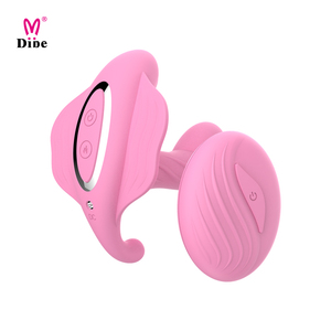 나비 G-스팟 음핵 자극기 성인 섹스 토이 웨어러블 딜도 진동기 팬티 자위대 팬티 - Product Image 2