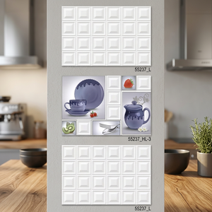 Azulejos de Pared de Ladrillo Refractario con Impresión 3D en Tinta Impermeable, 12x18 Pulgadas, Mate/Brillante, para Cocina, Baño, Pasillo, Cerámica 300x450mm 30x45cm - Product Image 1