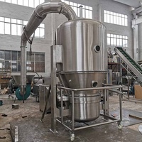Secador de Lecho Fluidizado de 300 kg de Capacidad, Controlado por PLC, con Transmisión por Engranajes, de Acero Inoxidable SUS316L, para Queso Parmesano Rallado, con Calentamiento Eléctrico