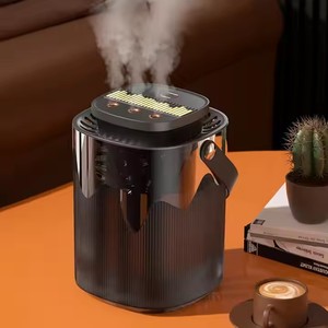 Nouvel humidificateur créatif, atomiseur domestique, grande capacité 3L, trois jets, USB, silencieux, pour bureau, chambre, dortoir, avec veilleuse - Product Image 1
