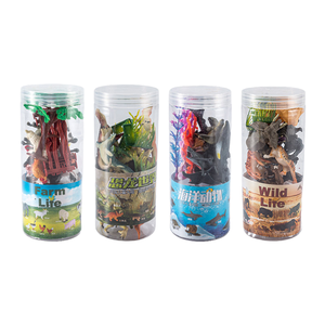 Zhiqu Toys 12 piezas PVC Unisex modelos marinos congelados pequeño Animal dinosaurio conjunto maternidad <span class=keywords><strong>granja</strong></span> aves <span class=keywords><strong>de</strong></span> corral <span class=keywords><strong>de</strong></span> plástico para niños niñas - Product Image 4