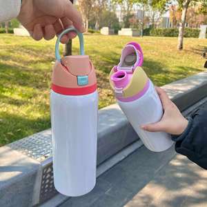 32oz Double Wall Stainless Steel Sports <b>Water</b> <b>Bottle</b> <b>for</b> <b>Adults</b> High Quality Leak-Proof <b>Straw</b> <b>with</b> Thermal Insulation - Product Image 4