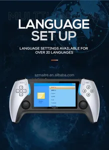 Progetto di vendita calda X Console di gioco portatile portatile retrò supporto multilingue HD uscita TV Console per videogiochi classica - Product Image 5
