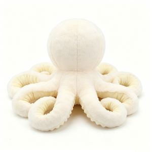 Peluche de pulpo personalizado, peluche de pulpo blanco, peluche de criatura marina - Product Image 2