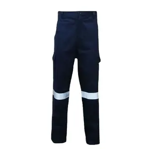 Hivi mens 카고 바지 안전 형광 바지 무릎 패드가있는 작업자 유니폼 호주 스타일 Hivis 안전 재킷