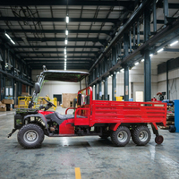 Tricycle cargo à six roues motrices avec cabine ouverte pour un transport de marchandises efficace – Ventes directes usine