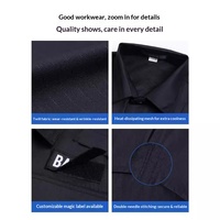 Tenue d'entraînement d'été pour agent de sécurité, uniforme de maintien en polyester à manches courtes et léger
