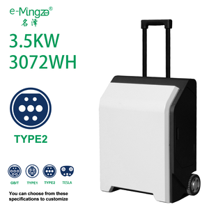 E-mingze nhà máy 3kwh Dung lượng pin EV ngân hàng điện khẩn cấp điện thoại di động EV sạc di động EV sạc với pin cho EV xe - Product Image 6