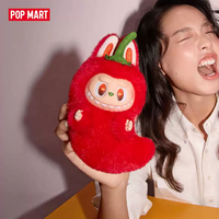 Vente en gros Authentique POPMART DIP for Fun Blind Box Happy Teasing Series Porte-clés en peluche Jouet Cadeau