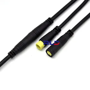 IP65 M6/M7/M8公母快速插头电缆防水连接器