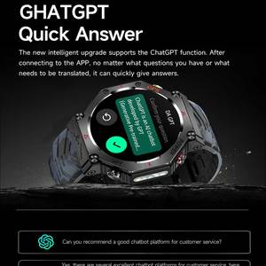 Reloj Inteligente Deportivo 2026, Resistente al Agua, Android IOS, con GPS, para Hombre - Product Image 5