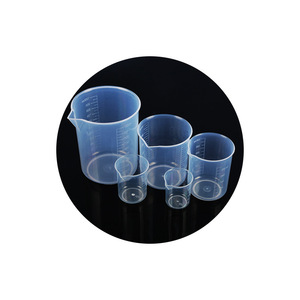 Béchers en plastique Wande Guanglian transparents en PP épaissi, gradués, sans poignée, pour expériences scientifiques - Product Image 1