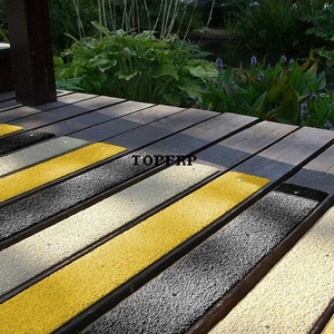 Bande antidérapante en PRV pour terrasse, nez de marche plat en fibre de verre - Product Image 6