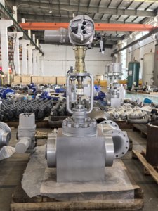 Válvula <span class=keywords><strong>de</strong></span> Control Eléctrica Motorizada, Válvula Reguladora <span class=keywords><strong>de</strong></span> Flujo, Presión y Temperatura para la Industria Química, Petrolera y <span class=keywords><strong>de</strong></span> Energí<span class=keywords><strong>a</strong></span> - Product Image 3