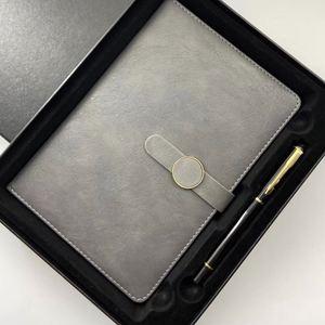 Custom Logo PU Leather Magnetic Closure Business Gift Set <b>Notebook</b> With Box Pen Planner A5 Journal Office Diary Hardcover Notes - Product Image 4